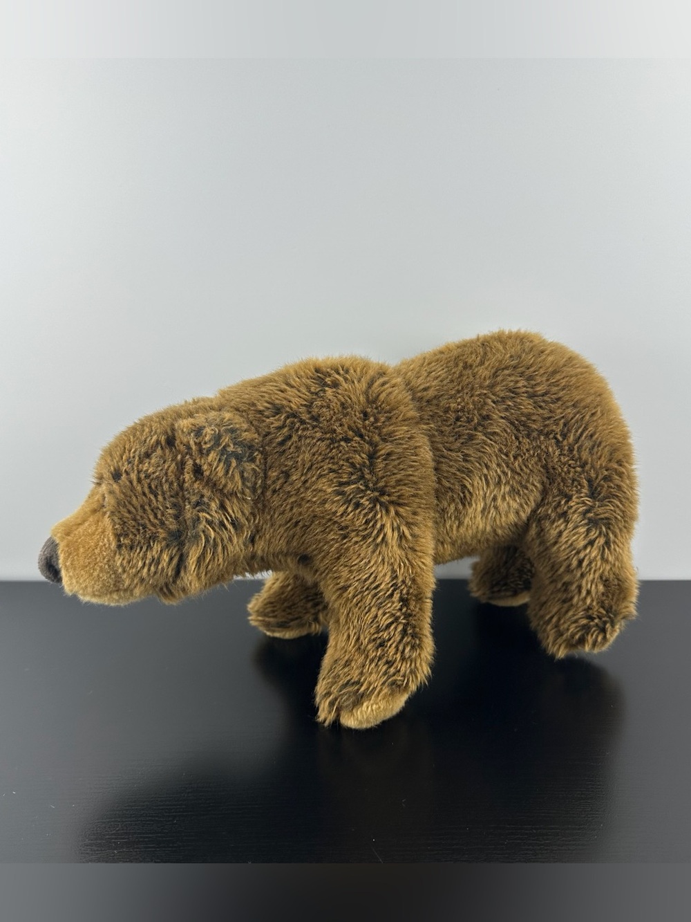 National Geographic Lelly Venturelli Grizzly Bear 12” Realistic Brown Plush